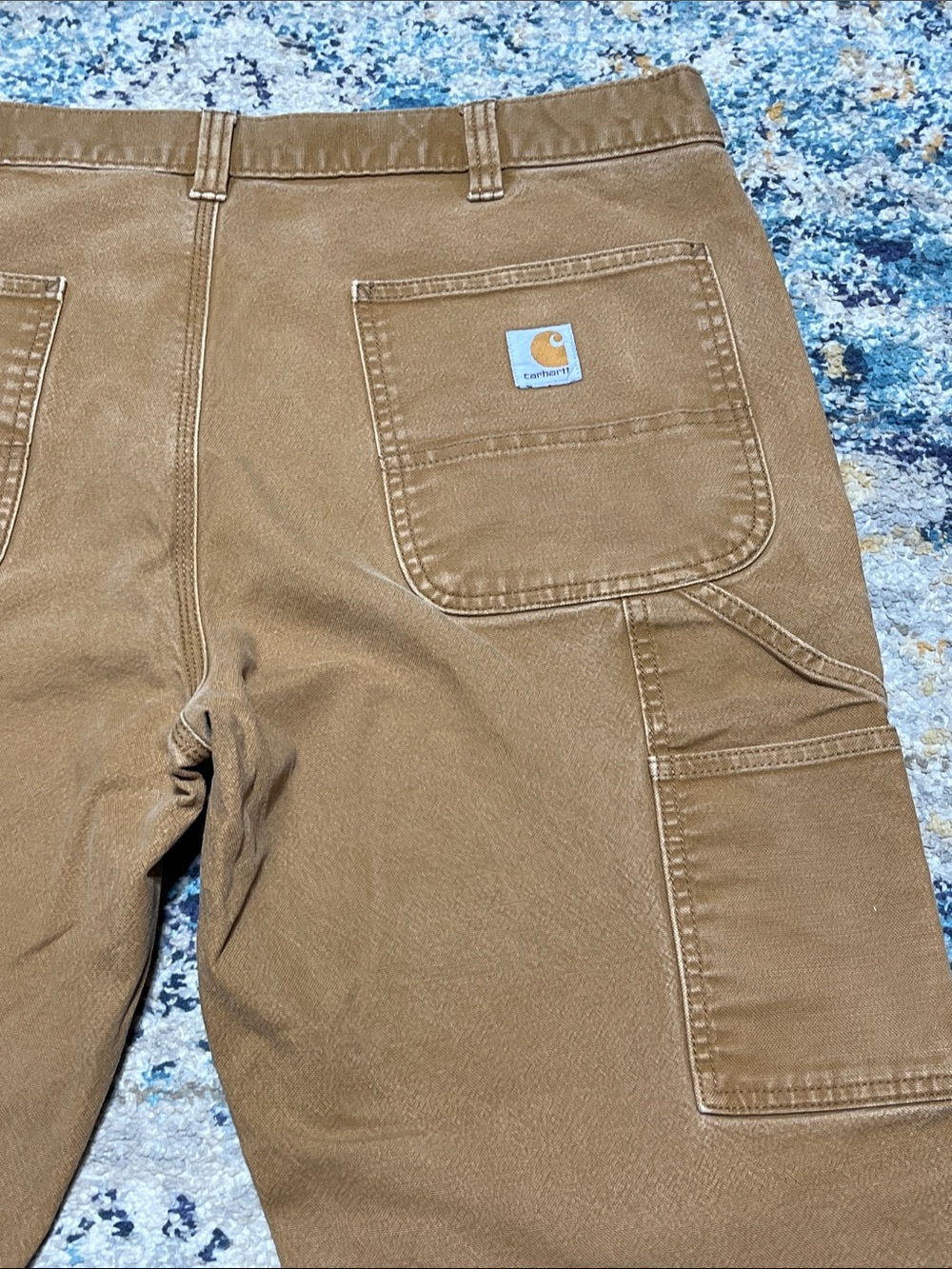 Carhartt Men's Rugged Flex Relaxed Fit Duck Utility Work Pants in size 38x30 - Picture 6 of 16